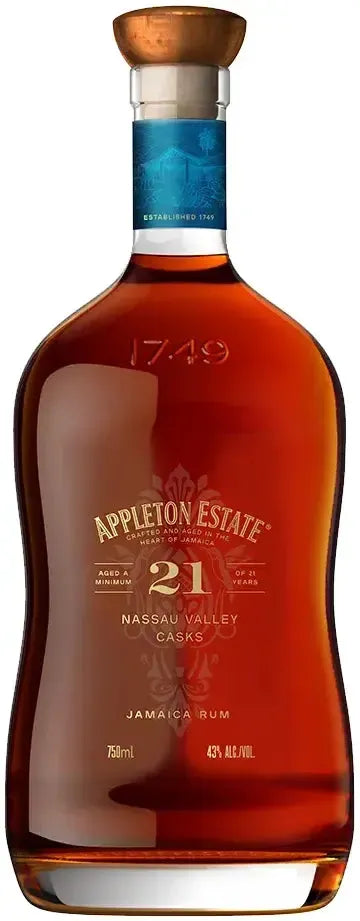 Buy Appleton Estate 21 Year Old Jamaica Rum 750ml Online at Bottle Stop