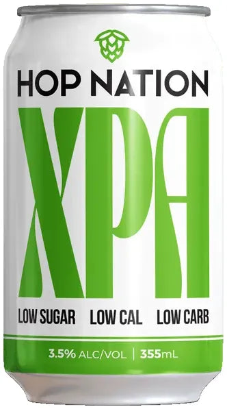 Buy Hop Nation Brewing Co. XPA Low 355ml Online at Bottle Stop