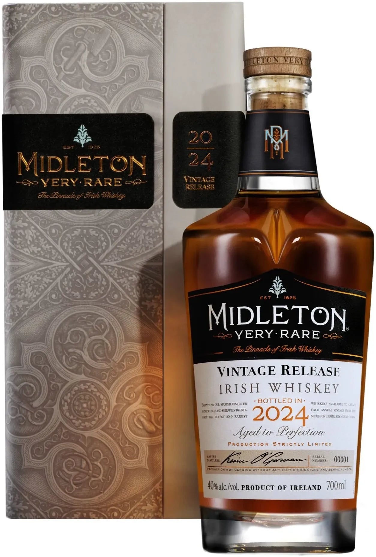 Buy Midleton Very Rare 2024 Irish Whiskey + Gift Box 700ml Online at Bottle Stop