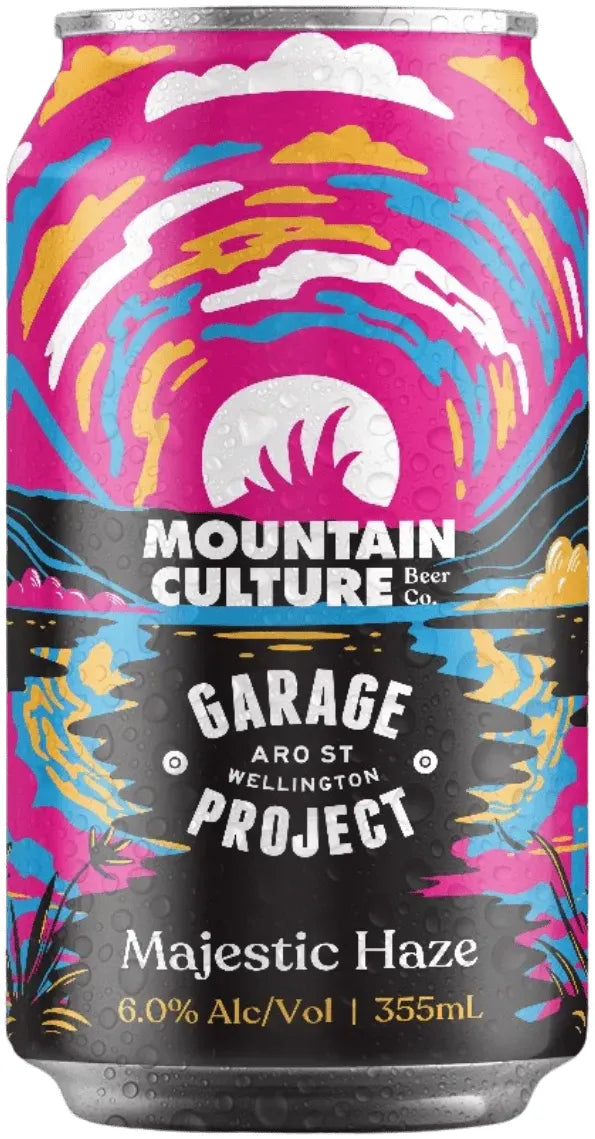 Buy Mountain Culture Beer Co Majestic Haze X Garage Project 16 Pack Cans 355ml Online at Bottle Stop