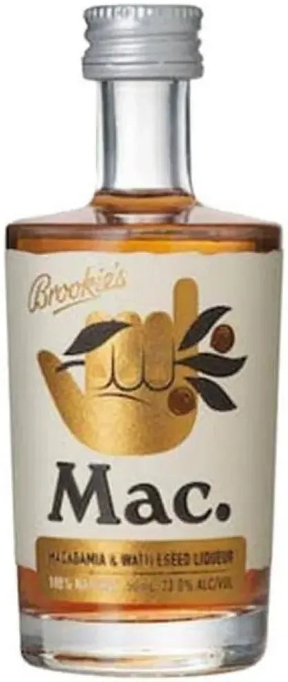 Buy Brookie's Mac Liqueur Pack of 12 50ml Online at Bottle Stop