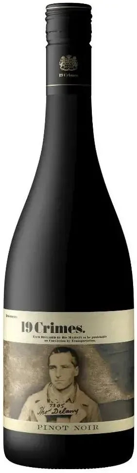 Buy 19 Crimes Pinot Noir 750ml Online | Bottle Stop