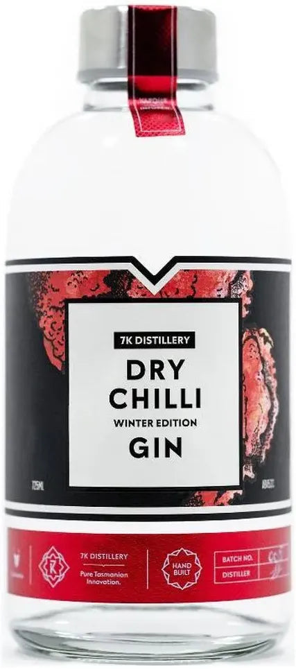 Buy 7K Distillery Dry Chilli Winter Edition Gin 725ml Online at Bottle Stop