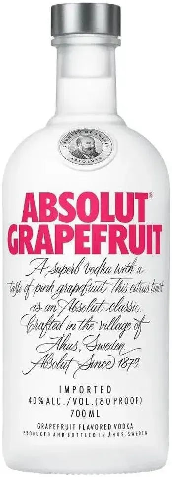 Buy Absolut Grapefruit Vodka 700ml Online at Bottle Stop