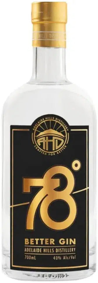 Buy Adelaide Hills Distillery 78 Degrees Better Gin 700ml Online at Bottle Stop