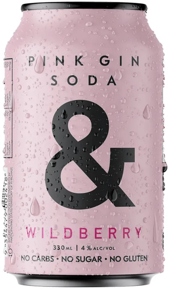 Buy Ampersand Projects Pink Gin Soda 330ml Online at Bottle Stop