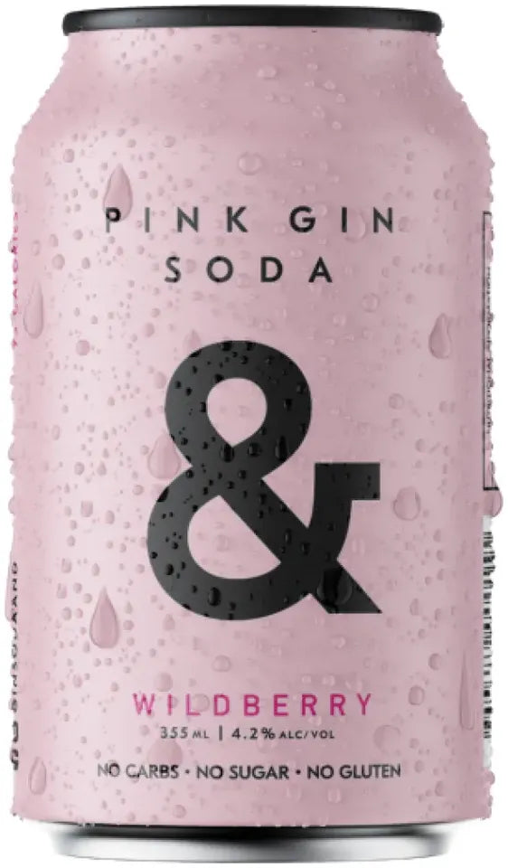 Buy Ampersand Projects Pink Gin & Soda 355ml Online at Bottle Stop