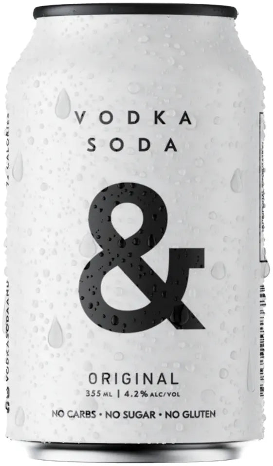 Buy Ampersand Projects Vodka Soda & Original 355ml Online at Bottle Stop