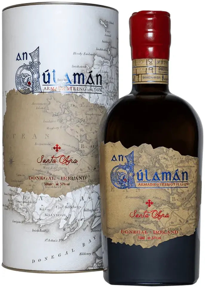 Buy An Dulaman Santa Ana Armada Strength Irish Gin 500ml Online at Bottle Stop