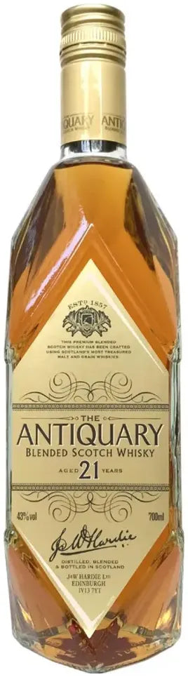 Buy Antiquary 21 Year Old Blended Scotch Whisky 700ml Online at Bottle Stop