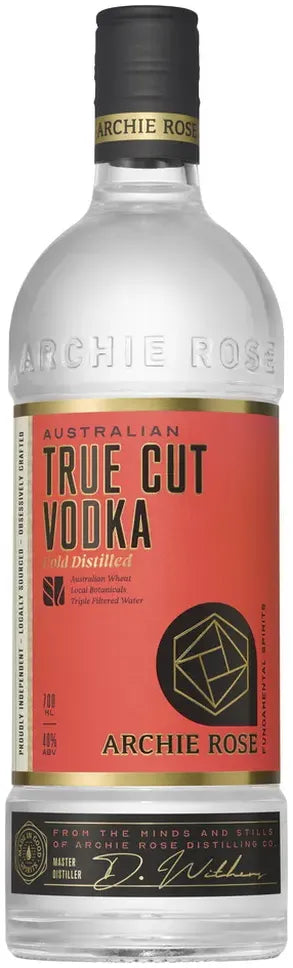 Buy Archie Rose Distilling Co. True Cut Vodka 700ml Online at Bottle Stop