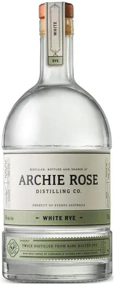 Buy Archie Rose Distilling Co. White Rye Whisky 700ml Online at Bottle Stop