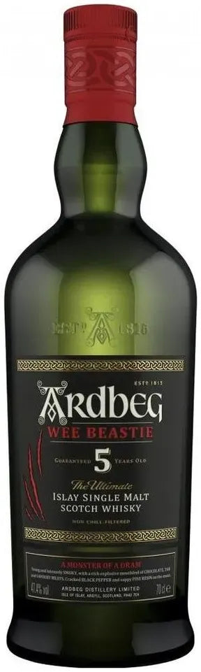 Buy Ardbeg Wee Beastie 5 Year Old Single Malt Whisky Online at Bottle Stop
