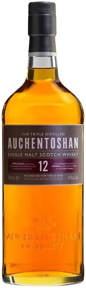 Buy Auchentoshan 12 Year Old Single Malt Scotch Whisky 700ml Online at Bottle Stop