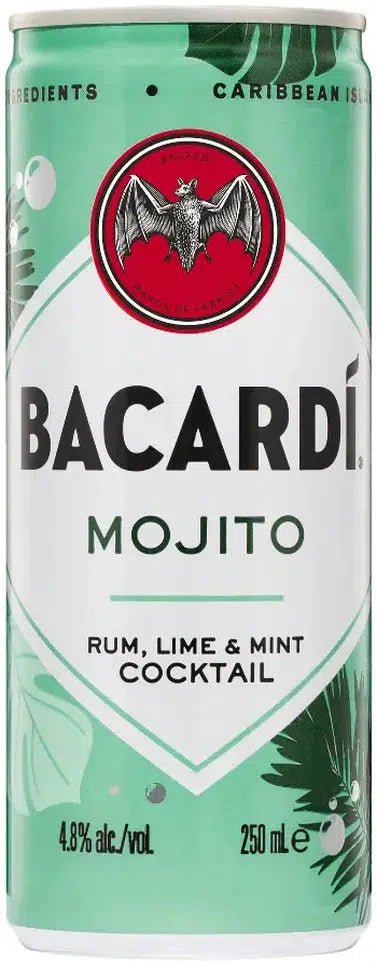 Buy Bacardi Mojito 250ml Online at Bottle Stop