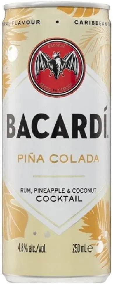 Buy Bacardi Pina Colada 250ml Online at Bottle Stop