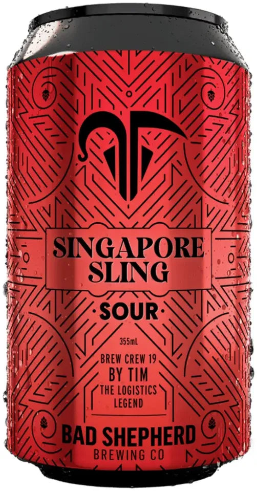 Buy Bad Shepherd Singapore Sling Sour 355ml Online at Bottle Stop