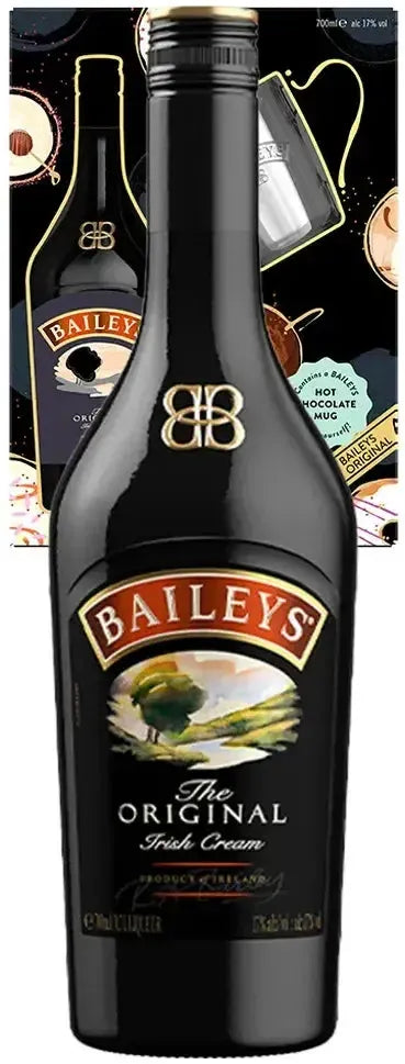 Buy Baileys The Original Irish Cream 700ml + Hot Choc Mug Gift Pack 700ml Online at Bottle Stop