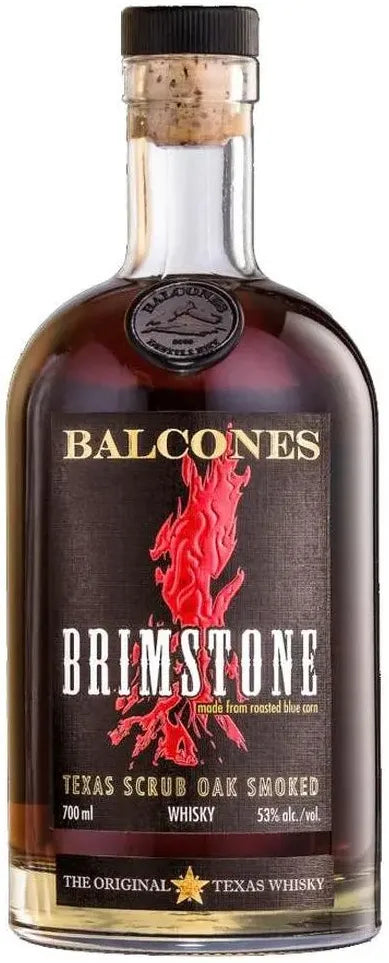 Buy Balcones Distilling Brimstone Smoked Whisky 700ml Online at Bottle Stop