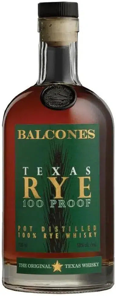 Buy Balcones Distilling Texas Rye 100 Proof 700ml Online at Bottle Stop