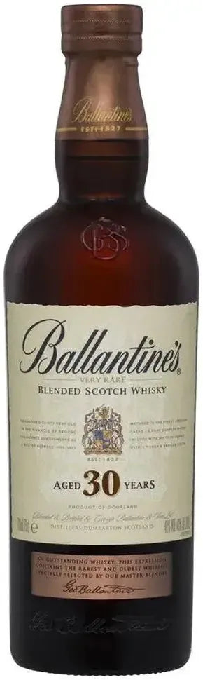 Buy Ballantines 30 Years Old Blended Scotch Whisky 700ml Online at Bottle Stop