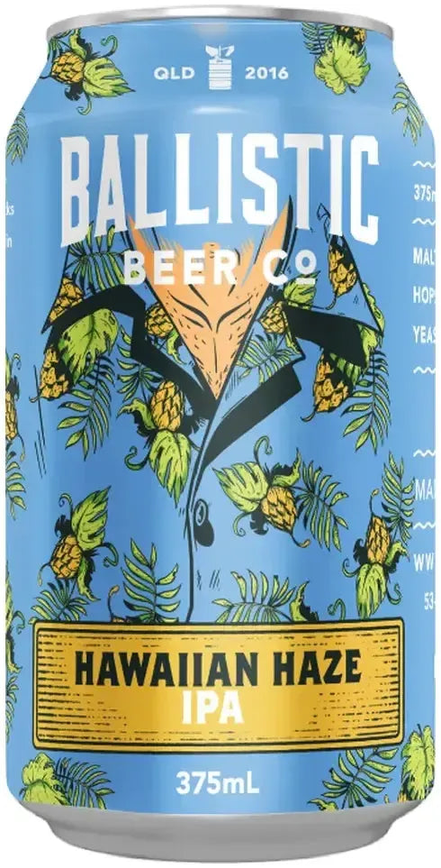 Buy Ballistic Beer Co. Hawaiian Haze IPA 375ml Online at Bottle Stop