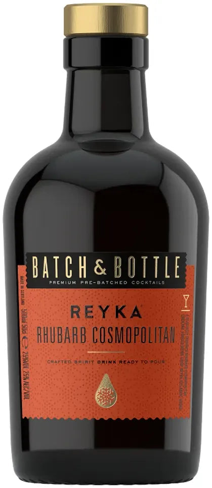 Buy Batch & Bottle Reyka Rhubarb Cosmopolitan Cocktail 500ml Online at Bottle Stop