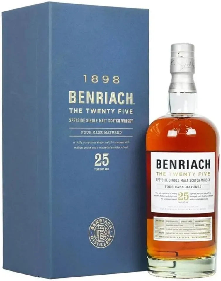Buy Benriach The Twenty Five Single Malt Scotch Whisky 700ml Online at Bottle Stop