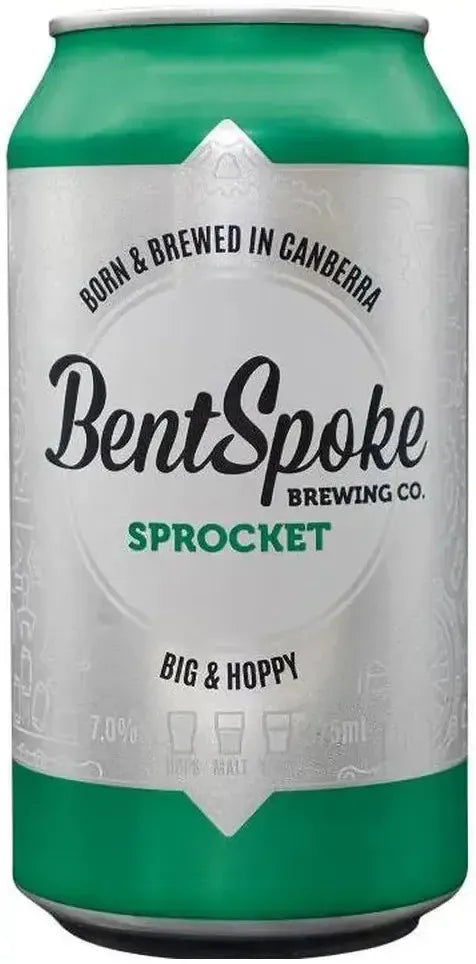 Buy Bentspoke Brewing Co. Sprocket IPA Cans 375ml Online at Bottle Stop