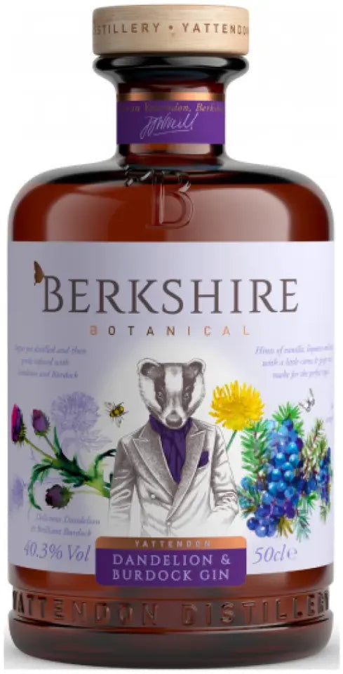 Buy Berkshire Dandelion & Burdock Gin 500ml Online at Bottle Stop