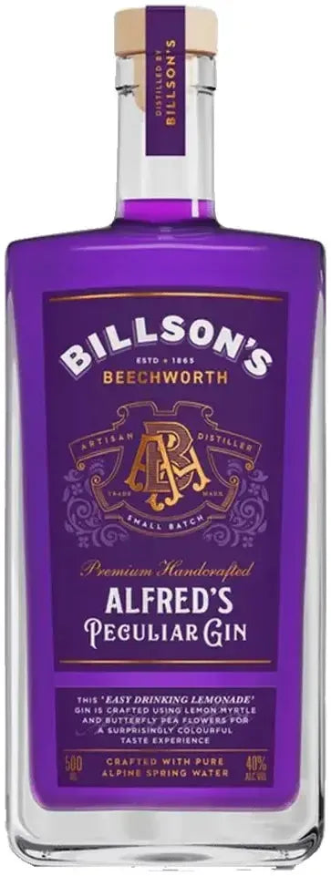 Buy Billson's Alfred Perculiar Gin 500ml Online at Bottle Stop