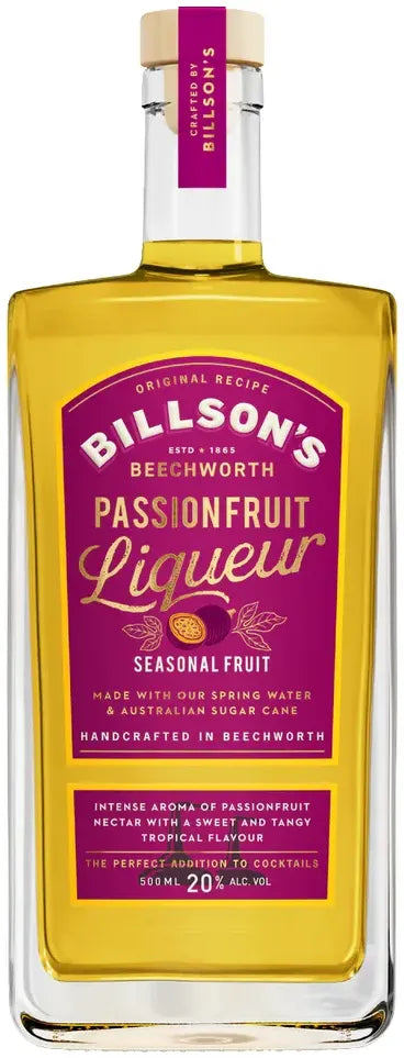 Buy Billson's Passionfruit Liqueur 500ml Online at Bottle Stop