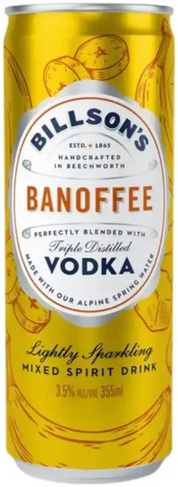 Buy Billson's Vodka With Banoffee 355ml Online at Bottle Stop
