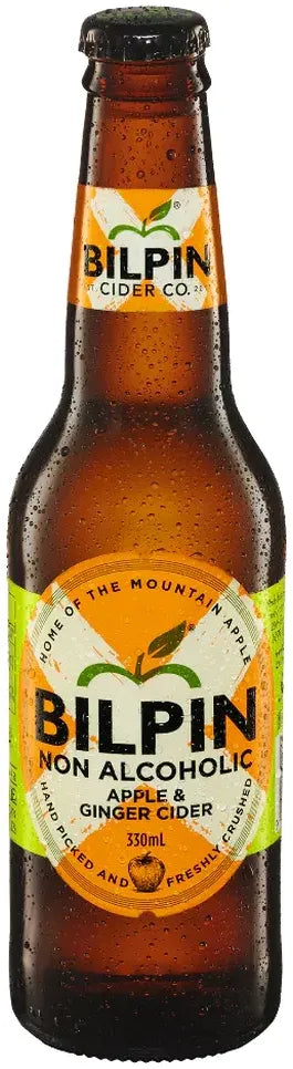 Buy Bilpin Cider Co. Non-Alcoholic Apple & Ginger Cider 330ml Online at Bottle Stop