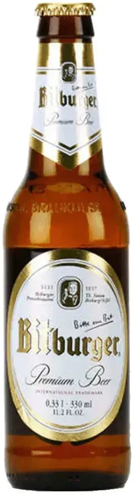 Buy Bitburger Premium Pils 330ml Online at Bottle Stop