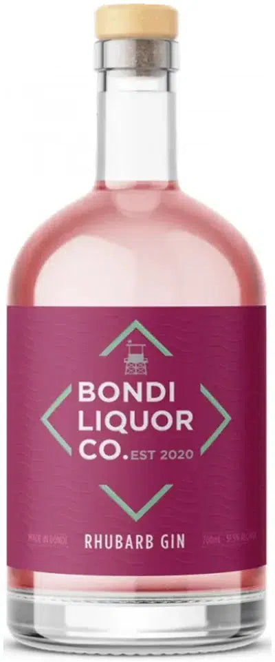Buy Bondi Liquor Co Rhubarb Gin 700ml Online at Bottle Stop