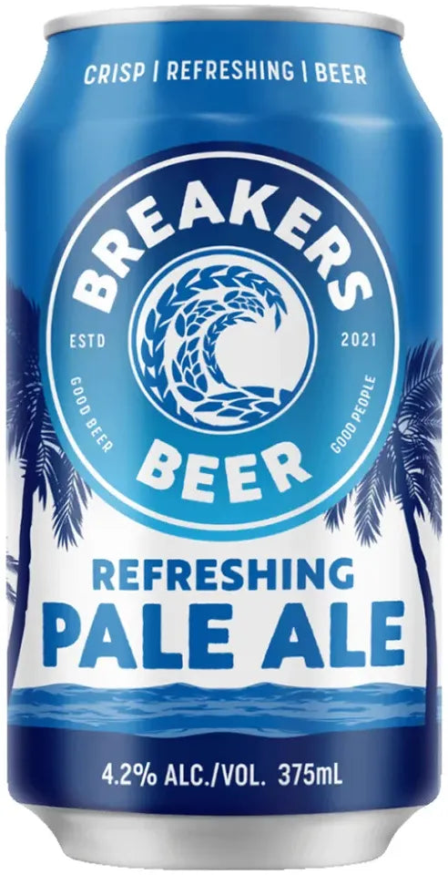 Buy Breakers Refreshing Pale Ale 375ml Online at Bottle Stop