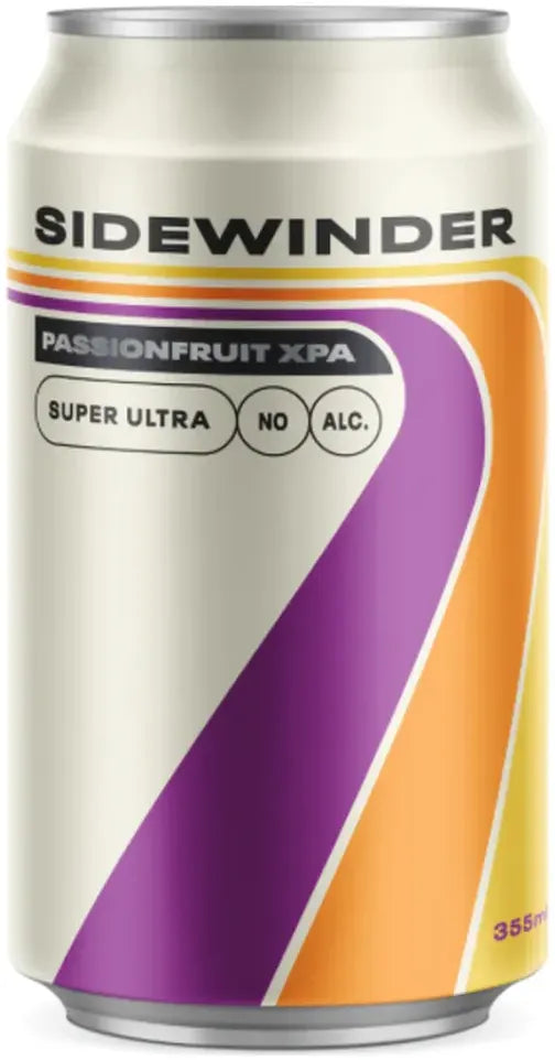 Buy Brick Lane Sidewinder Passionfruit XPA No Alcohol 355ml Online at Bottle Stop