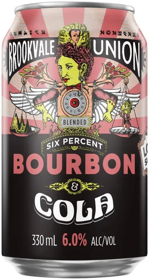 Buy Brookvale Union Bourbon & Cola 330ml Online at Bottle Stop