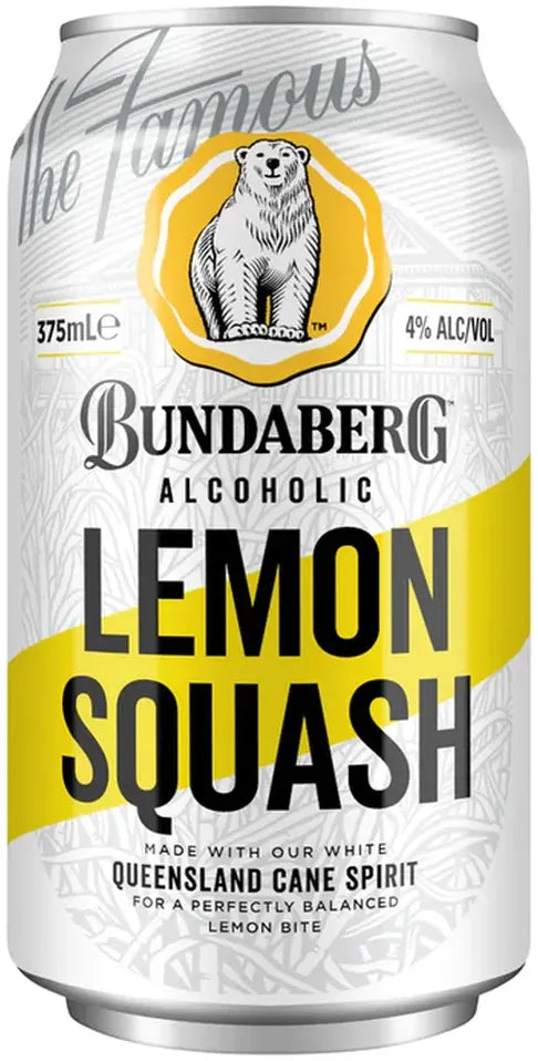 Buy Bundaberg Lemon Squash 375ml Online at Bottle Stop