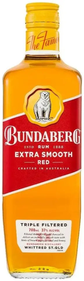 Order Bundaberg Rum Extra Smooth Red 700ml Online – Bottle Stop
