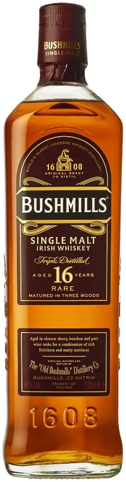 Buy Bushmills 16 Year Old Whisky 700ml Online | Bottle Stop