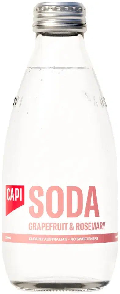 Buy CAPI Soda + Grapefruit & Rosemary 250ml Online at Bottle Stop