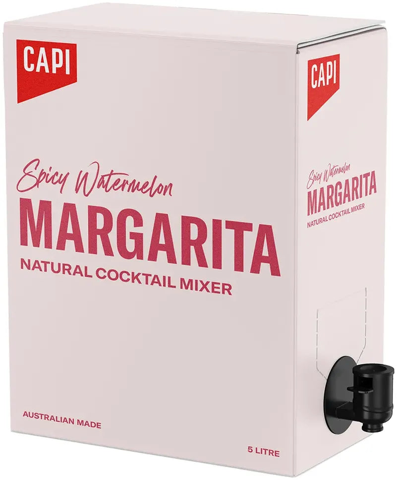Buy CAPI Spicy Watermelon Margarita Cocktail Mixer 5L Online at Bottle Stop