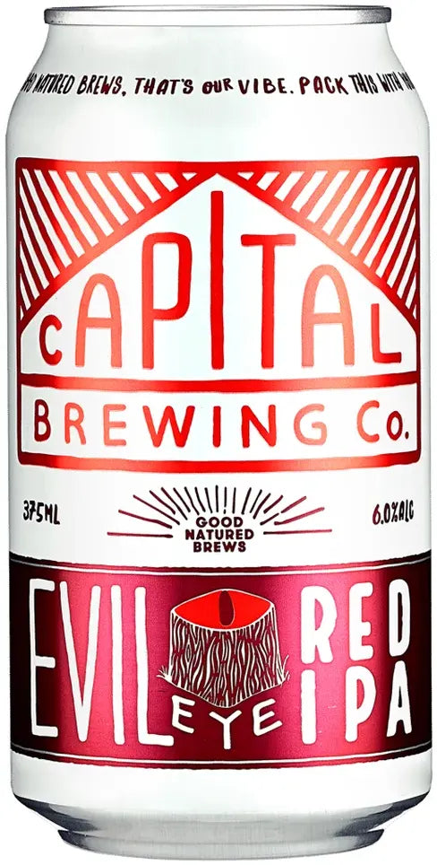 Buy Capital Brewing Co Evil Eye Red IPA 375ml Online at Bottle Stop