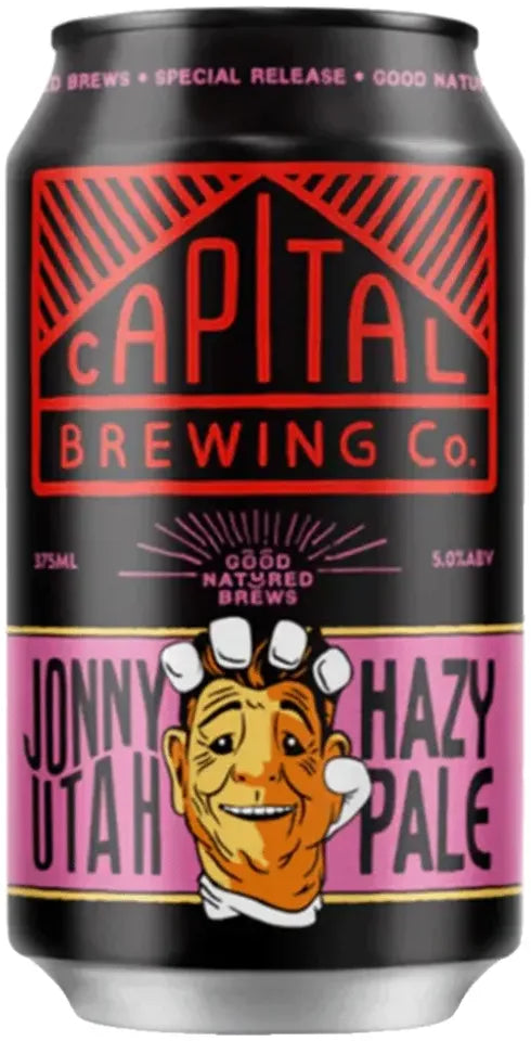 Buy Capital Brewing Co Jonny Utah Hazy Pale 375ml Online at Bottle Stop