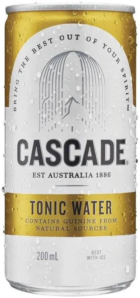 Buy Cascade Drinks Tonic Water 200ml Online at Bottle Stop