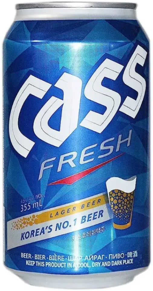 Buy Cass Fresh Lager 355ml Online at Bottle Stop
