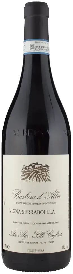 Buy Cigliuti Barbera d'Alba 'Serraboella' 2021 750ml Online at Bottle Stop