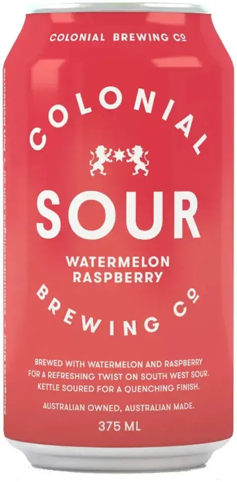 Buy Colonial Brewing Co. Sour Watermelon Raspberry 375ml Online at Bottle Stop